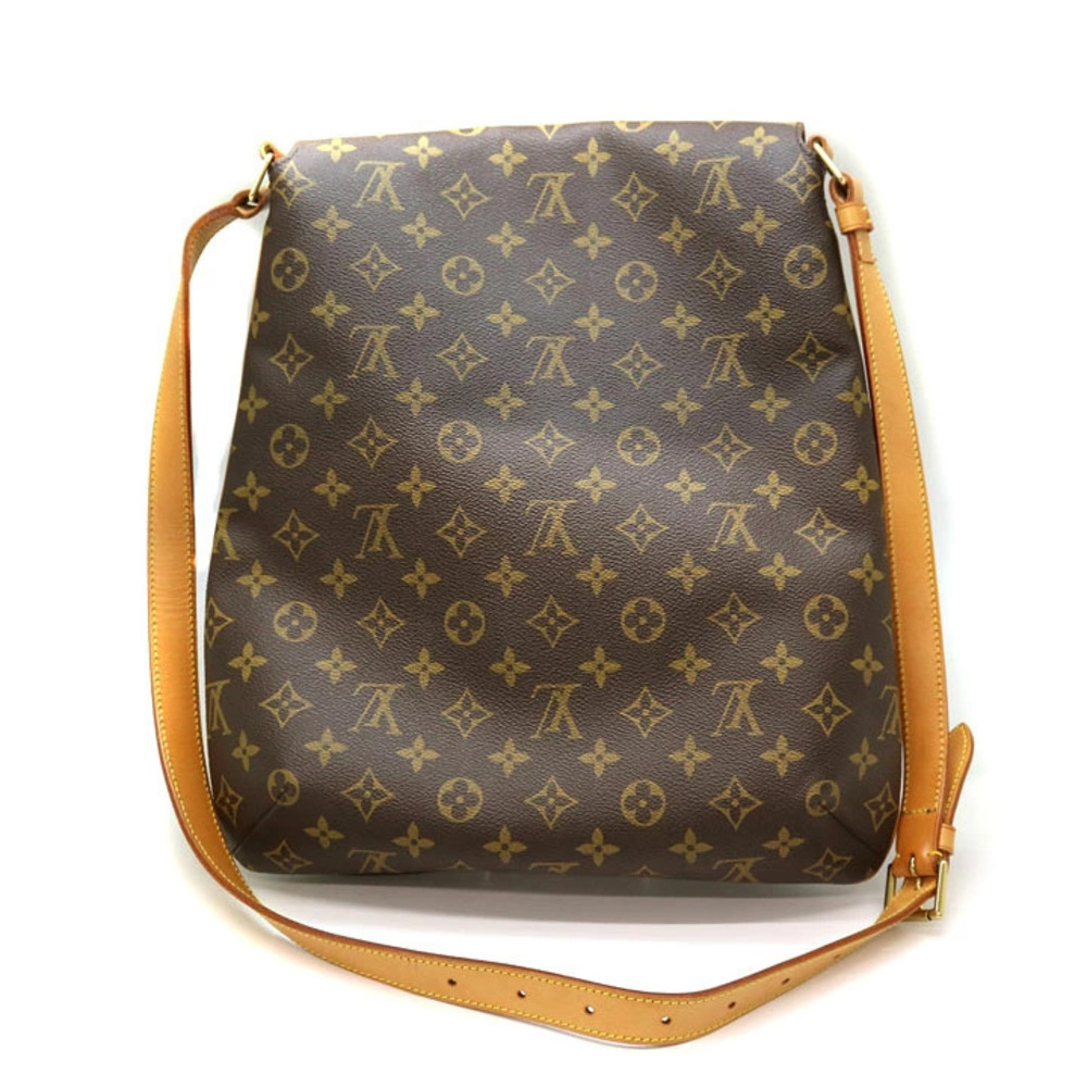 Louis Vuitton Brown Bag Monogram LV Shoulder Canvas Musette